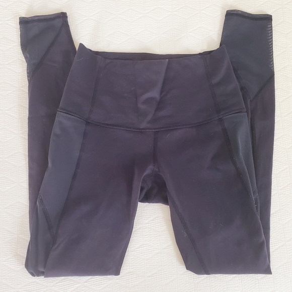 lululemon athletica Pants - Lululemon leggings size 6 navy blue